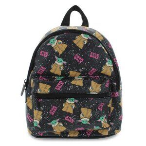 Disney Deluxe Backpack Star Wars All Over Print Backpack, Art, Cartoon, Movie